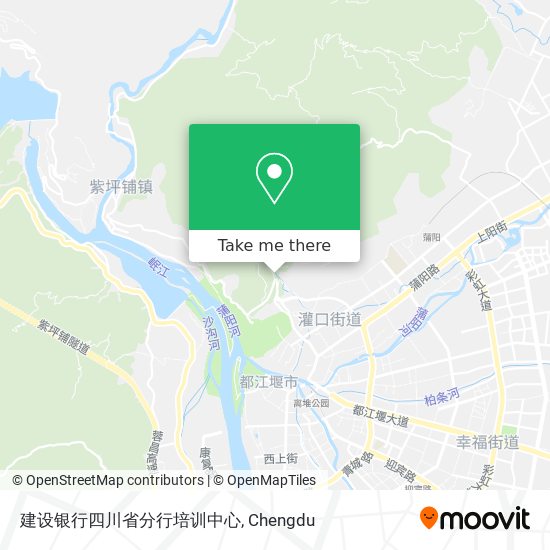 建设银行四川省分行培训中心 map