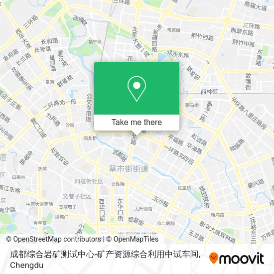 成都综合岩矿测试中心-矿产资源综合利用中试车间 map