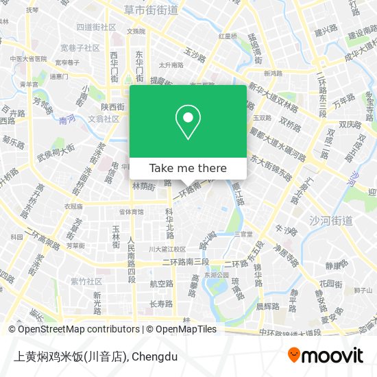 上黄焖鸡米饭(川音店) map