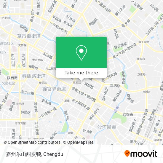 嘉州乐山甜皮鸭 map