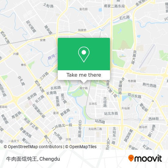 牛肉面馄饨王 map