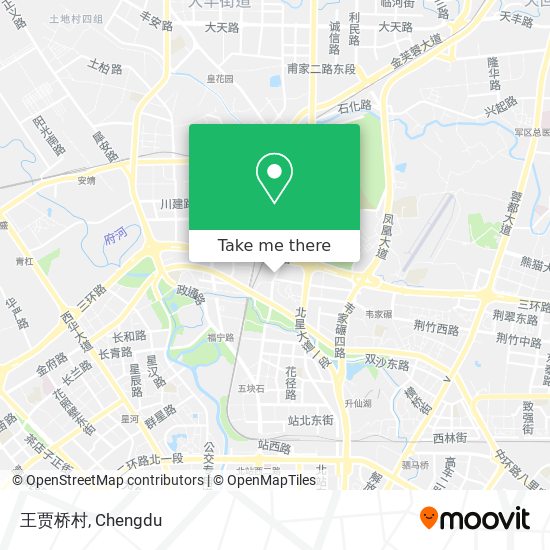 王贾桥村 map