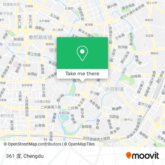 361 度 map
