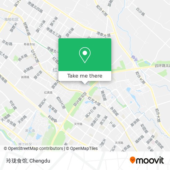 玲珑食馆 map