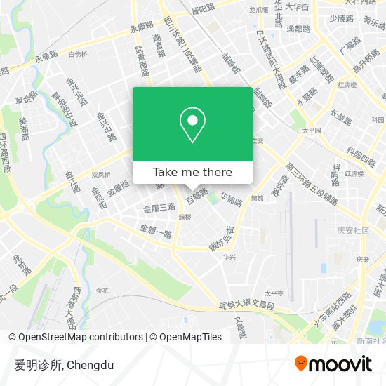 爱明诊所 map