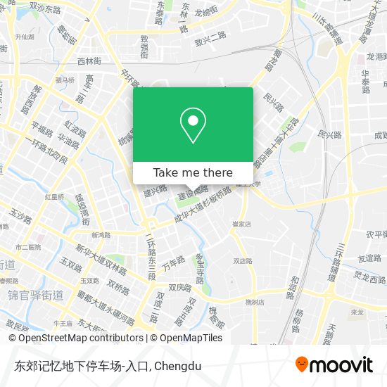 东郊记忆地下停车场-入口 map