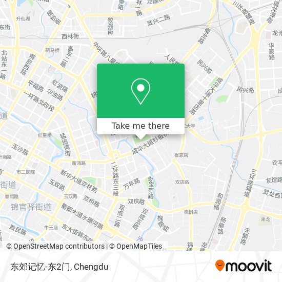 东郊记忆-东2门 map