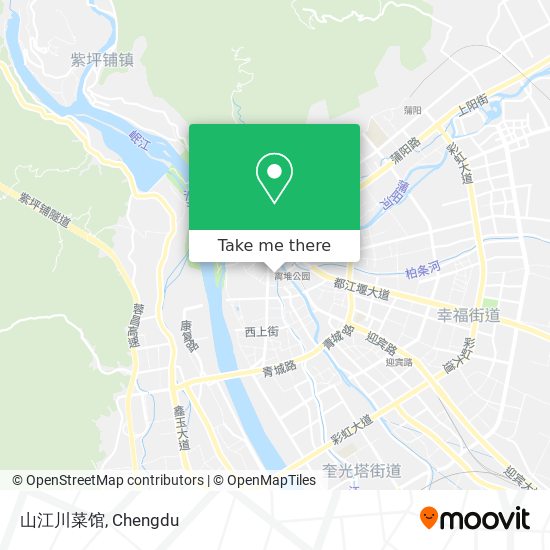 山江川菜馆 map