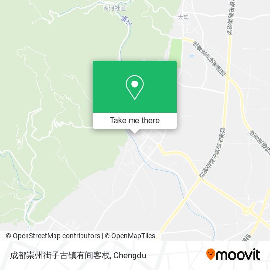成都崇州街子古镇有间客栈 map