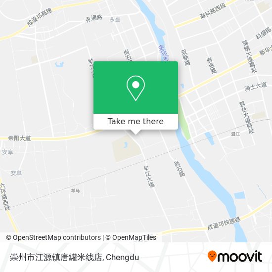 崇州市江源镇唐罐米线店 map