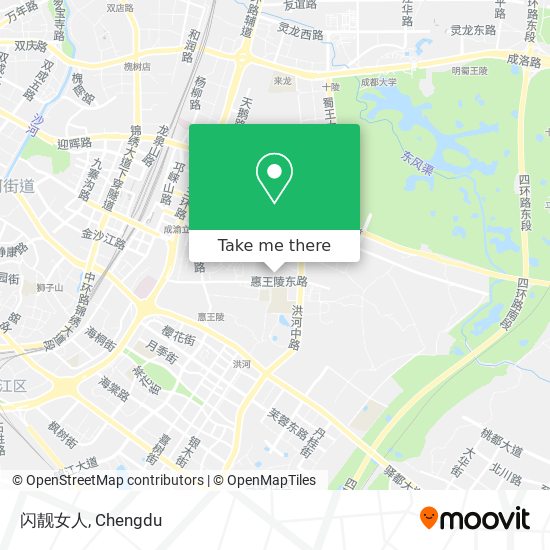 闪靓女人 map