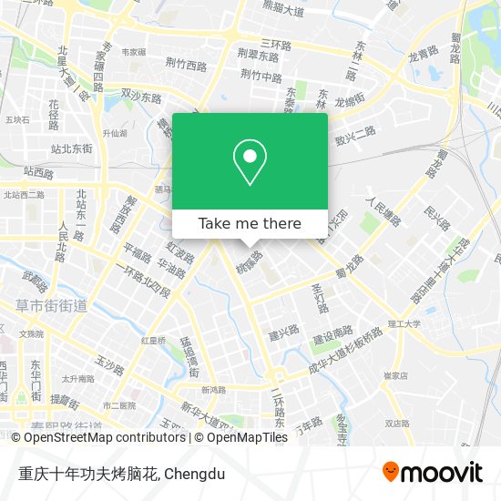 重庆十年功夫烤脑花 map