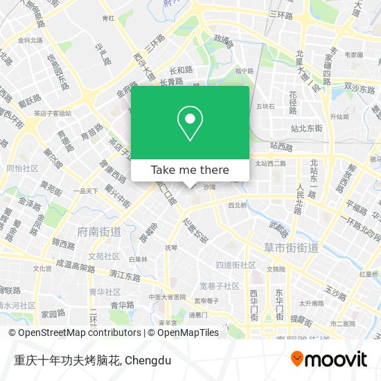 重庆十年功夫烤脑花 map