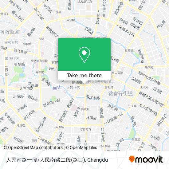 人民南路一段/人民南路二段(路口) map