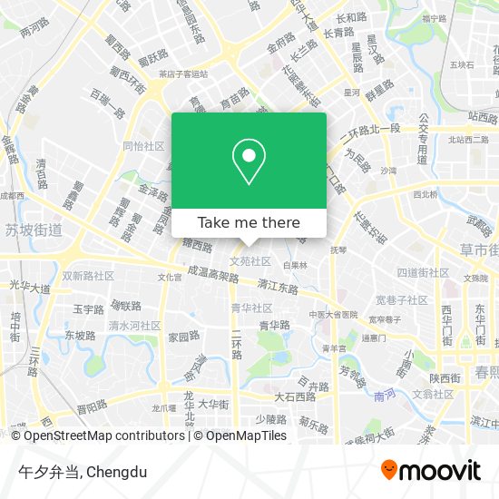 午夕弁当 map