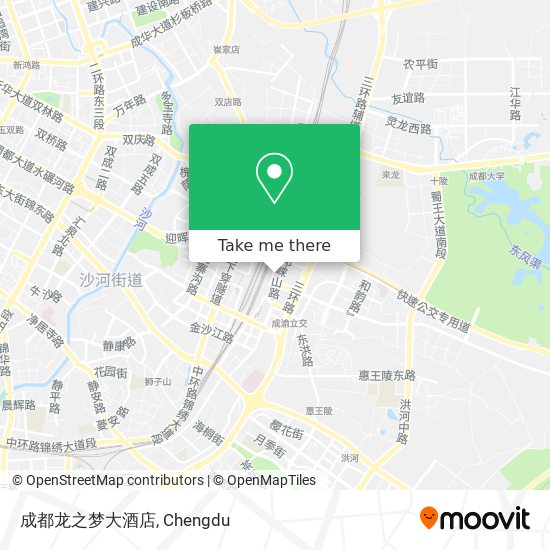 成都龙之梦大酒店 map