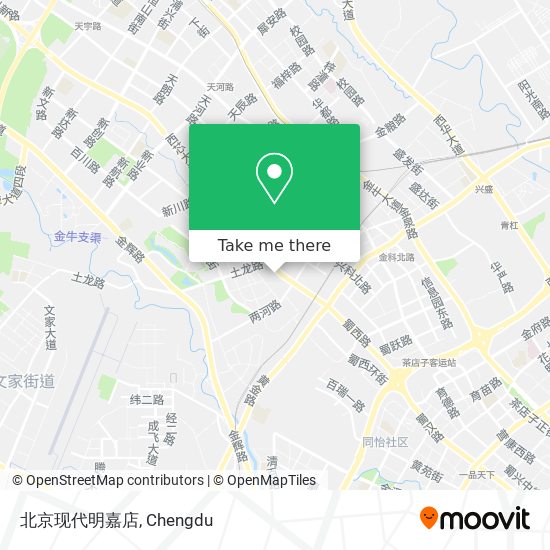 北京现代明嘉店 map