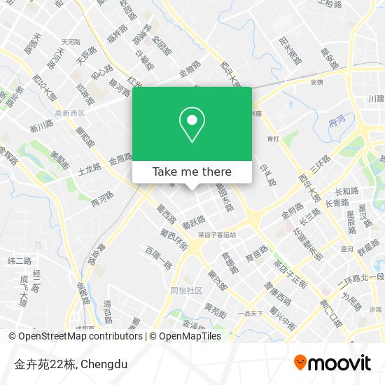 金卉苑22栋 map