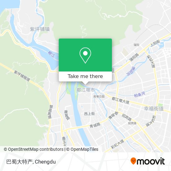 巴蜀大特产 map