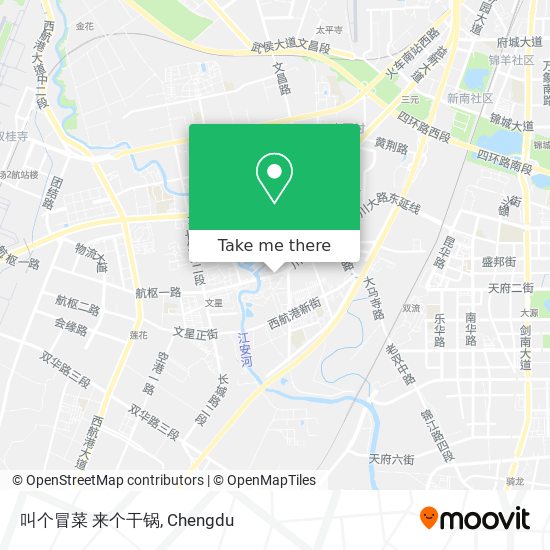 叫个冒菜 来个干锅 map