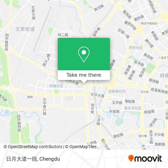 日月大道一段 map