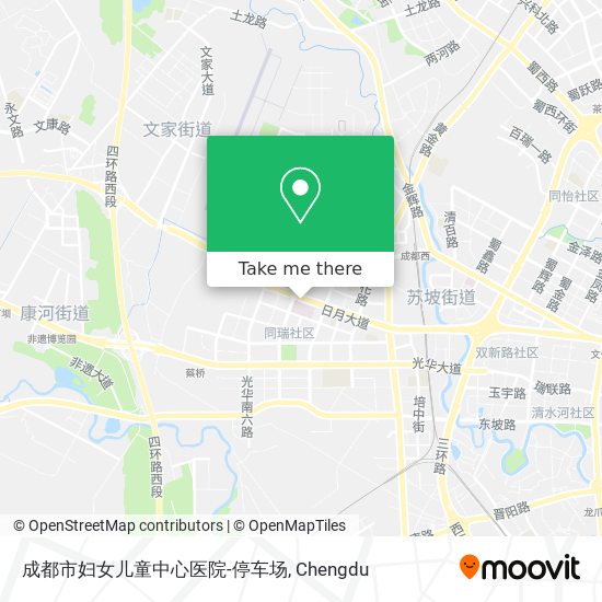成都市妇女儿童中心医院-停车场 map