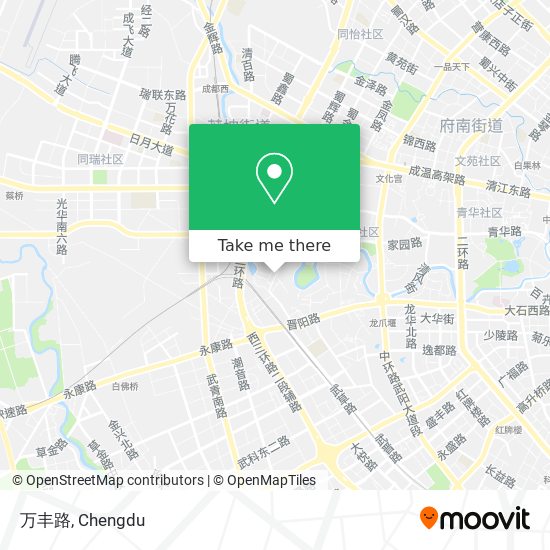 万丰路 map