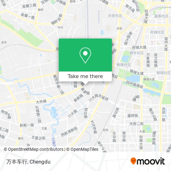 万丰车行 map