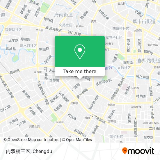 内双楠三区 map