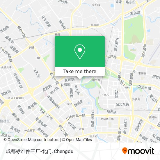成都标准件三厂-北门 map