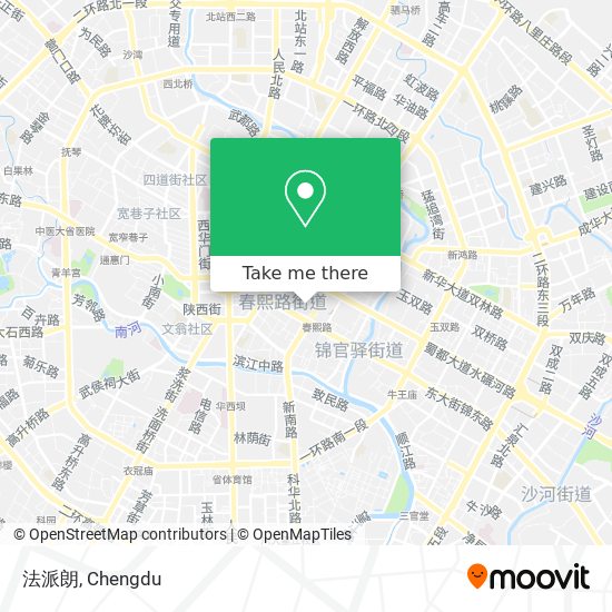 法派朗 map