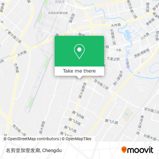 名剪壹加壹发廊 map
