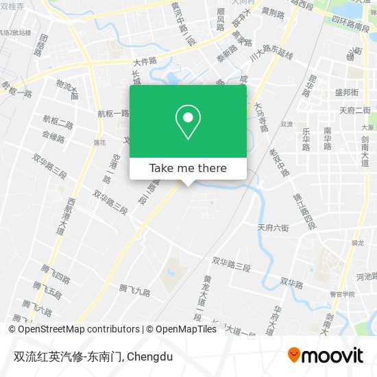 双流红英汽修-东南门 map