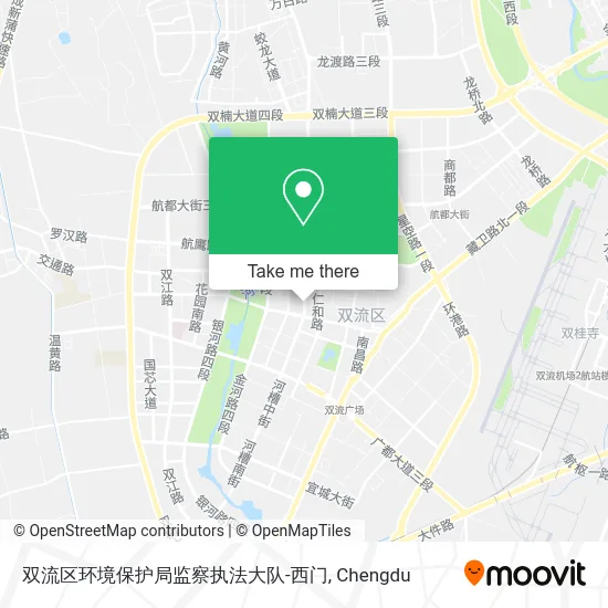 双流区环境保护局监察执法大队-西门 map