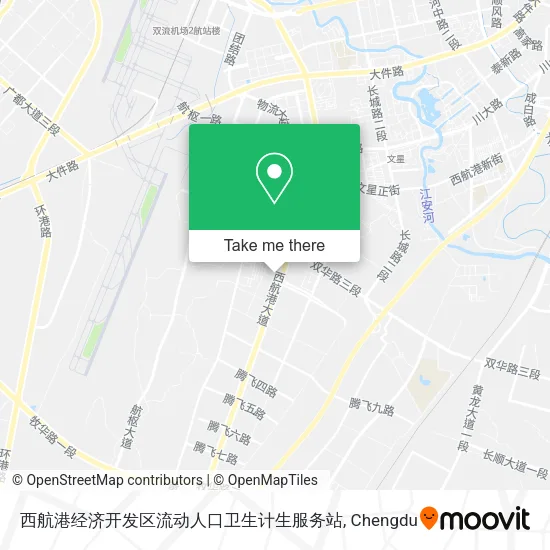 西航港经济开发区流动人口卫生计生服务站 map
