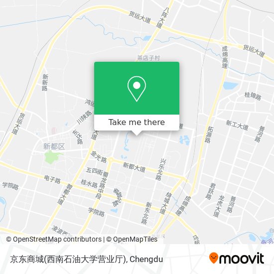 京东商城(西南石油大学营业厅) map