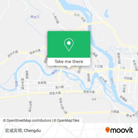 宏成宾馆 map