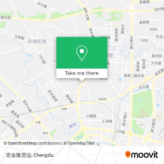 宏金隆货运 map
