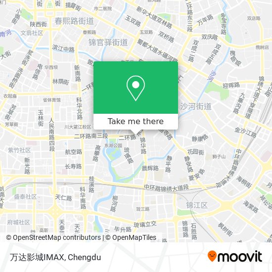 万达影城IMAX map