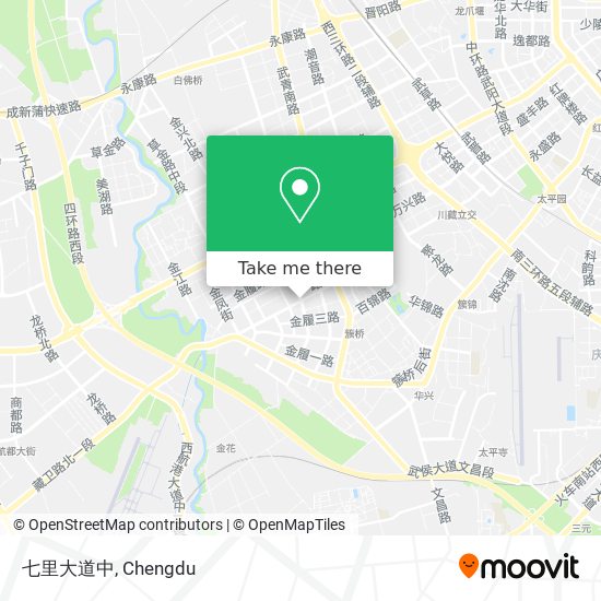 七里大道中 map