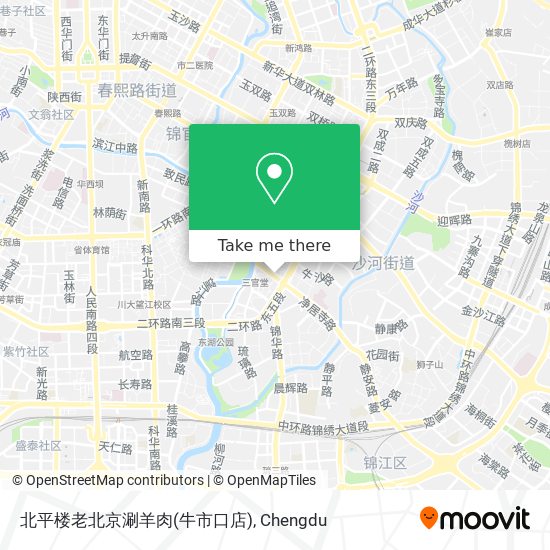 北平楼老北京涮羊肉(牛市口店) map