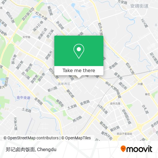 郑记卤肉饭面 map