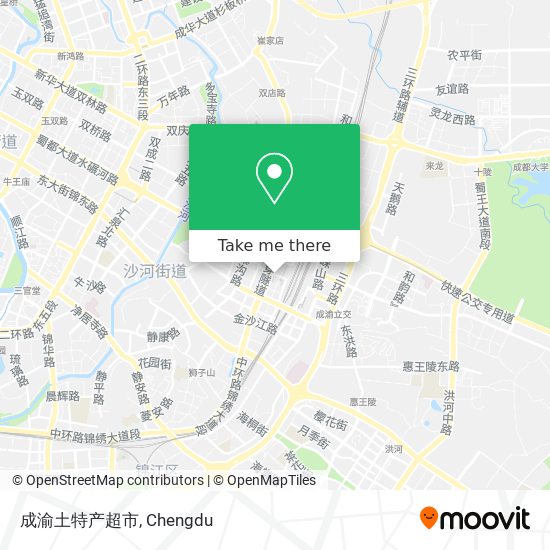 成渝土特产超市 map