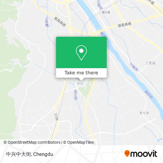 中兴中大街 map