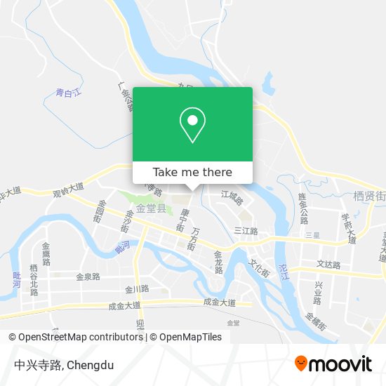中兴寺路 map