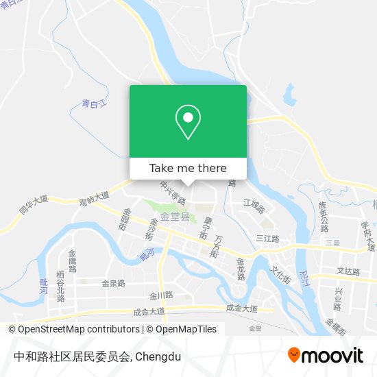 中和路社区居民委员会 map