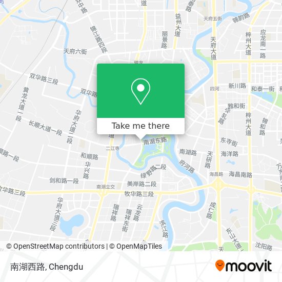 南湖西路 map