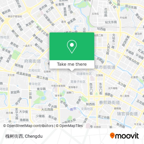 槐树街西 map