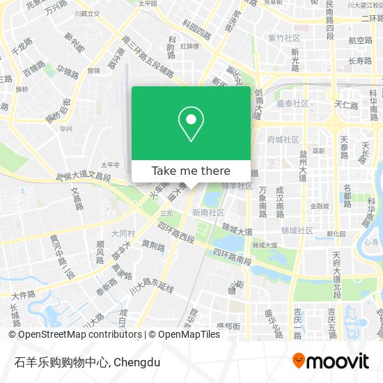 石羊乐购购物中心 map