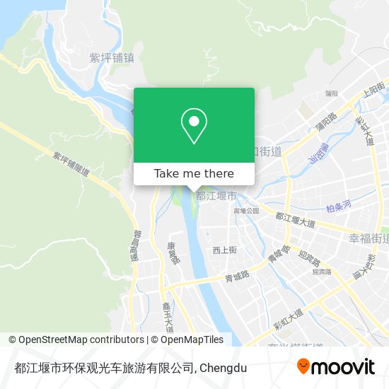 都江堰市环保观光车旅游有限公司 map